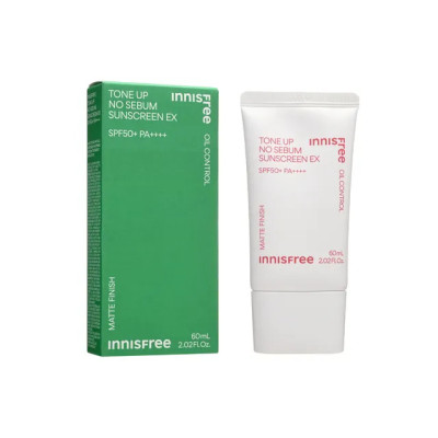 Innisfree Tone Up No Sebum Sunscreen SPF50+ PA++++ 60ml Price In Bangladesh