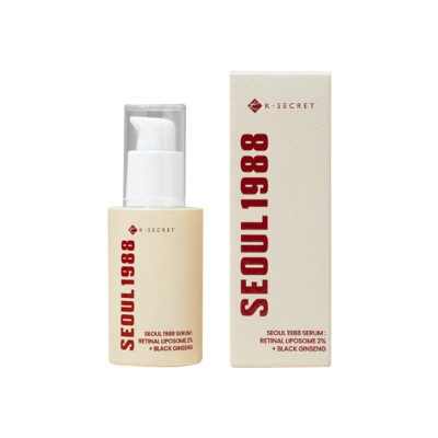 K-Secret Seoul 1988 Serum : Retinal Liposome 2% + Black Ginseng - 30ml Price In Bangladesh