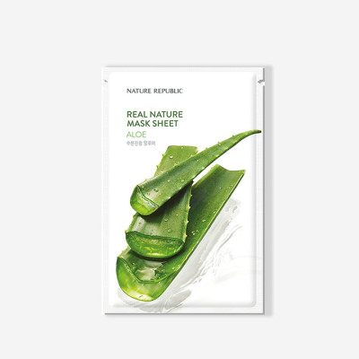 Nature Republic Real Nature Aloe Mask Sheet - 23ml