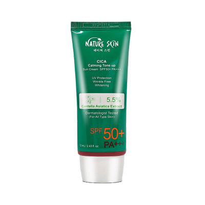 Nature Skin Cica Calming Tone Up Sun Cream SPF50+ PA+++  Price In Bangladesh