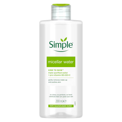 Simple Kind to Skin Micellar Cleansing Water 200ml
