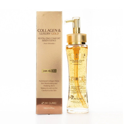 3w clinic collagen & luxury 24k gold essence 150ml Price In Bangladesh