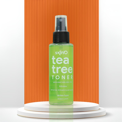 Skin’O Tea Tree Toner With (Light AHA, BHA) 100ml