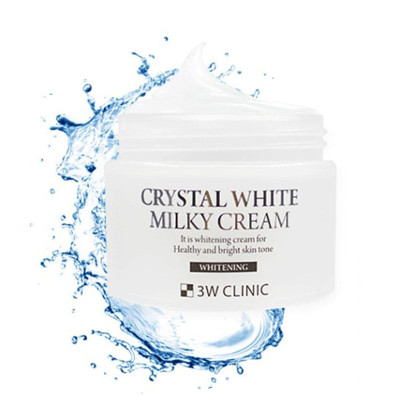 3w clinic crystal white milky cream 50gm Price In Bangladesh
