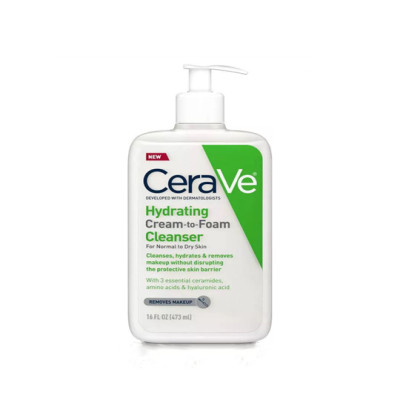 CeraVe Hydrating Cream-to-Foam Cleanser 473ml Price In Bangladesh