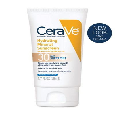 CeraVe Hydrating Mineral Sunscreen SPF 30 Face Sheer Tint 50ml Price In Bangladesh