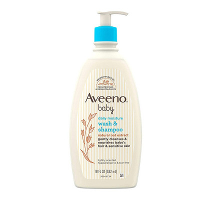 Aveeno Baby Daily Moisture Wash & Shampoo – 532ml Price In Bangladesh