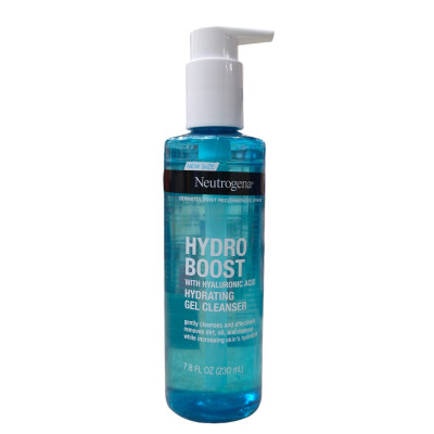 Neutrogena Hydro Boost Lightweight Hydrating Facial Gel Cleanser with Hyaluronic Acid- 230ml  Price In Bangladesh