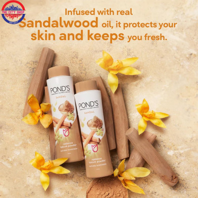 Pond's Sandal Radiance Talcum Powder -100g Price In Bangladesh