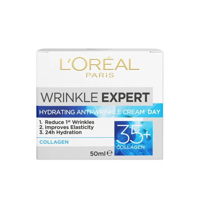 Loreal Paris Wrinkle Expert 35+ Collagen Anti-Wrinkle Hydrating Day Cream-50ml Price In Bangladesh