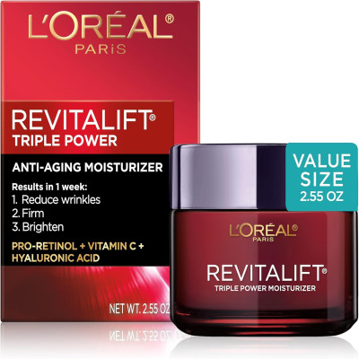 L'Oréal Paris Revitalift Triple Power Anti-Aging Face Moisturizer -48g Price In Bangladesh