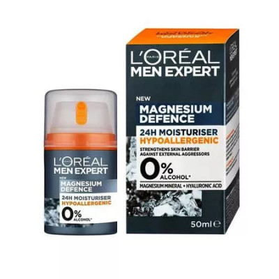 Loreal Paris Men Expert Magnesium Defence 24H Moisturiser-50ml Price In Bangladesh
