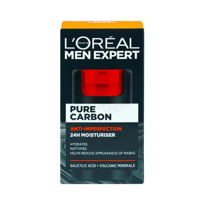 Loreal Paris Men Expert Pure Carbon Anti-Imperfection 24H Moisturiser-50ml Price In Bangladesh