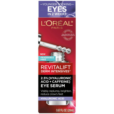L'Oreal Paris Revitalift Caffeine Eye Serum, Replumps-20ml Price In Bangladesh